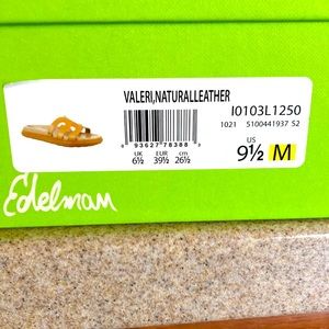 NIB Sam Edelman “Valeri” natural leather shoes 9.5